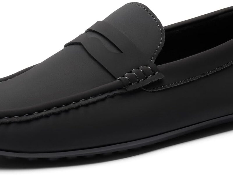 Men's Slip-on Penny Loafer Suede Driving Shoes