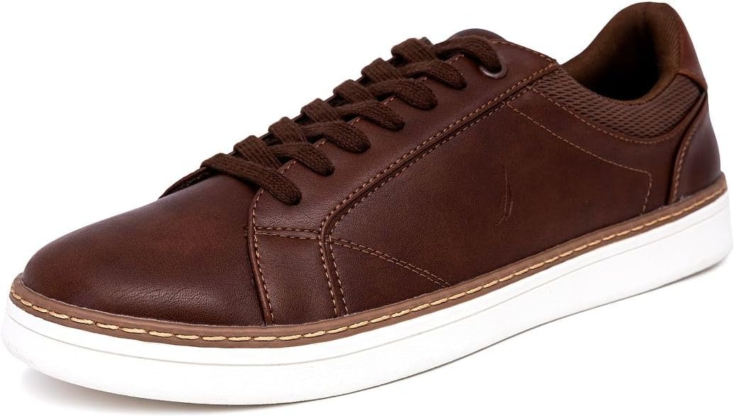 Men's Casual Shoe, Classic Lace-Up Low Top Loafer, Fashion Sneaker - in Medium & Wide Width Sizes