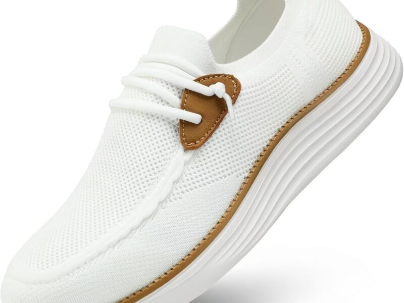 Mens Casual Loafers Shoes Slip On Fashion Walking Dress Sneakers Business Oxfords Work Lightweight Soft Sole