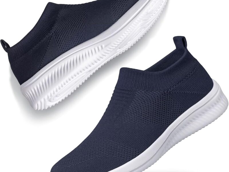 Walking Shoes Casual Sock Sneakers Lightweight Comfy Breathable Pull-on Zapatillas de Mujer