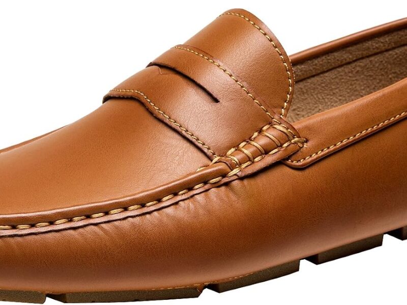 Men's Loafers Casual Slip On Shoes Soft Penny Loafers for Men Lightweight Driving Boat Shoes
