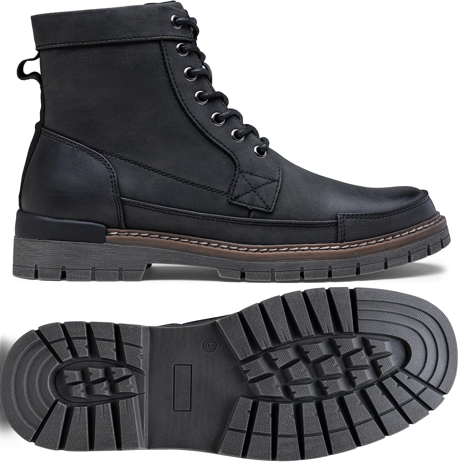 Men Boots Casual Motorcycle Boots for Men Zipper Combat Botas Para Hombre Fashion - Image 2