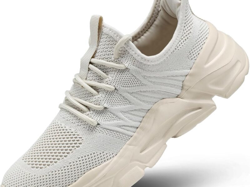 Running Shoes Slip-on Walking Tennis Sneakers Lightweight Breathable Casual Soft Sole Mesh Workout Sports Shoes