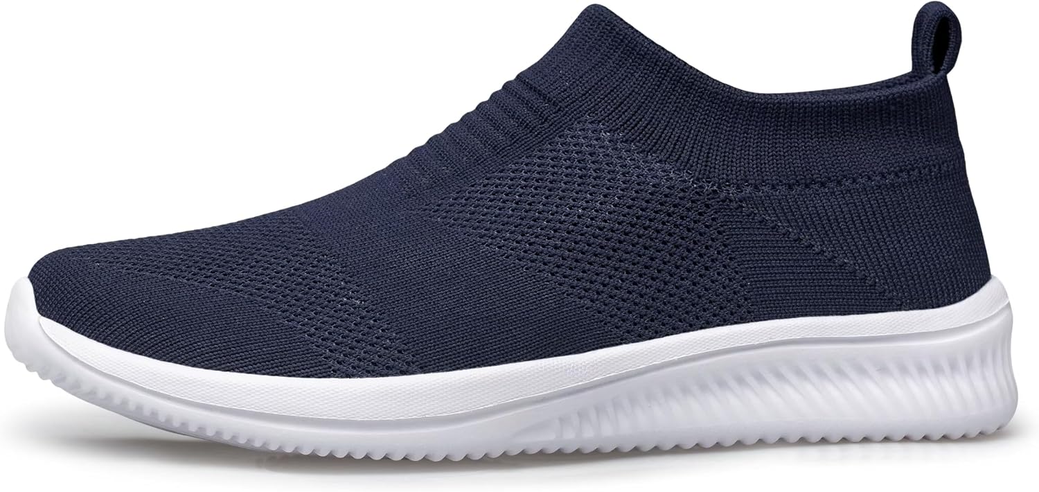 Walking Shoes Casual Sock Sneakers Lightweight Comfy Breathable Pull-on Zapatillas de Mujer - Image 2