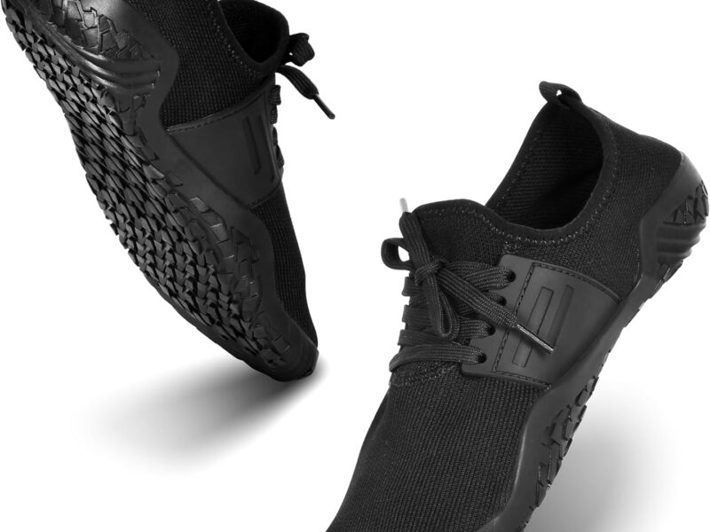 Weightlifting Barefoot Shoes for Women - Deadlift Barefoot Workout Shoes for & Women, Minimalist Weight lifting & Sports Footwear, Fitness Squat Non Slip Pattern Deadlift Training & Boxing Flat