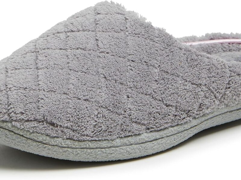 womens  Washable Memory Foam Terry Clog With Wide Widths